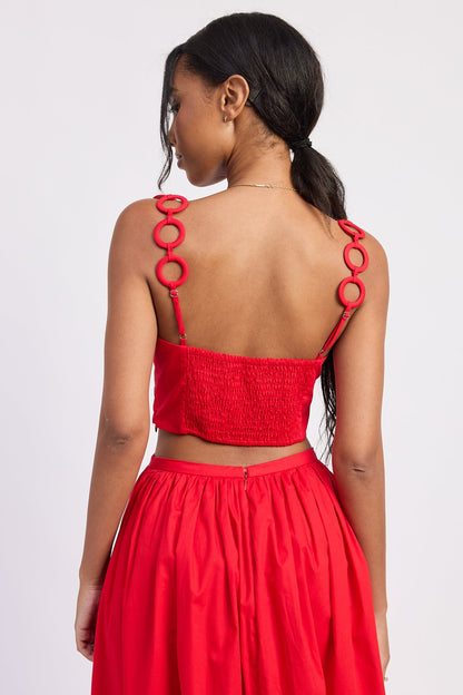 Poppy Crop Top